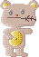 A Bear icon/pixelart