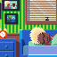 Almost time to wake up icon/pixelart