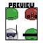 Slime Characters icon/pixelart