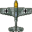 Messerschmitt Bf 109 icon/pixelart