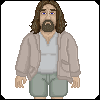 The Big Lebowski - The Dude icon/pixelart
