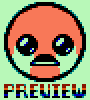 Binding of Isaac icon/pixelart