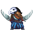 Birdman icon/pixelart