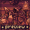 Black Box Characters icon/pixelart