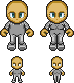 giant and small sprites plain icon/pixelart