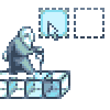 Blank Mockup icon/pixelart