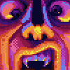 Bleuargh! icon/pixelart