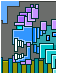 Bone meal icon/pixelart