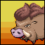 Boar for the weekly challenge ^.^ icon/pixelart