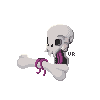 Demon Skull icon/pixelart