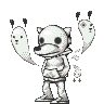 Bone Pup icon/pixelart