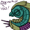 Action game boss icon/pixelart