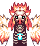 boss demon attack icon/pixelart