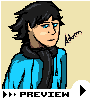 Habbo character portrait icon/pixelart