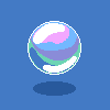 Soap Bubble icon/pixelart