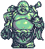 Jade Buddha icon/pixelart