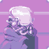 Burning Pink icon/pixelart