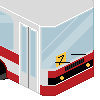 pixel bus icon/pixelart