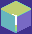 C64 Cube icon/pixelart