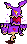 Fossil Chibi Cackletta Ghost icon/pixelart