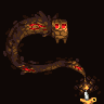 The candle's ghost icon/pixelart