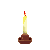 Candlestick icon/pixelart
