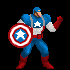 Captain America 2 icon/pixelart