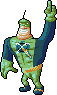 captain qwark icon/pixelart