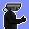 Skibidi Toilet - CAMERAMAN#2 icon/pixelart