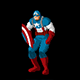 Captain America 1 icon/pixelart