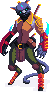 Cat Warrior icon/pixelart