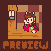 Cat Cafe icon/pixelart