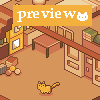 She got a new house icon/pixelart