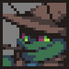 The Caterpillar icon/pixelart