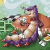 Caterpillar #3 icon/pixelart
