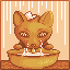 Tiny Hat Cat icon/pixelart