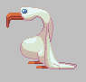 A big bird icon/pixelart