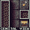 RPG Game: Cenital View Test icon/pixelart