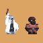 Aliens's Power icon/pixelart