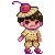 Cherry Pie Downsizing icon/pixelart