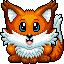 Chibi Fox icon/pixelart