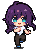 Chibi Mayoi icon/pixelart