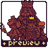 Chocolate royal family! ~ icon/pixelart