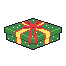 Christmas gift icon/pixelart