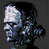 Karl Lagerstein icon/pixelart