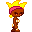 Clementine icon/pixelart