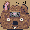 Impaled Robo-Bunny icon/pixelart