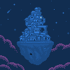 Cloudia - color variations icon/pixelart