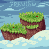 Untouched Nature icon/pixelart
