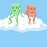 Cloud Sittin' icon/pixelart
